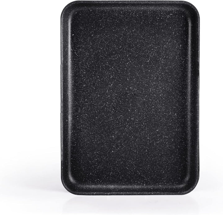 Moneta Etnea Bräter mit Antihaftbeschichtung, Steinoptik, Schwarz, 40 x 28 cm