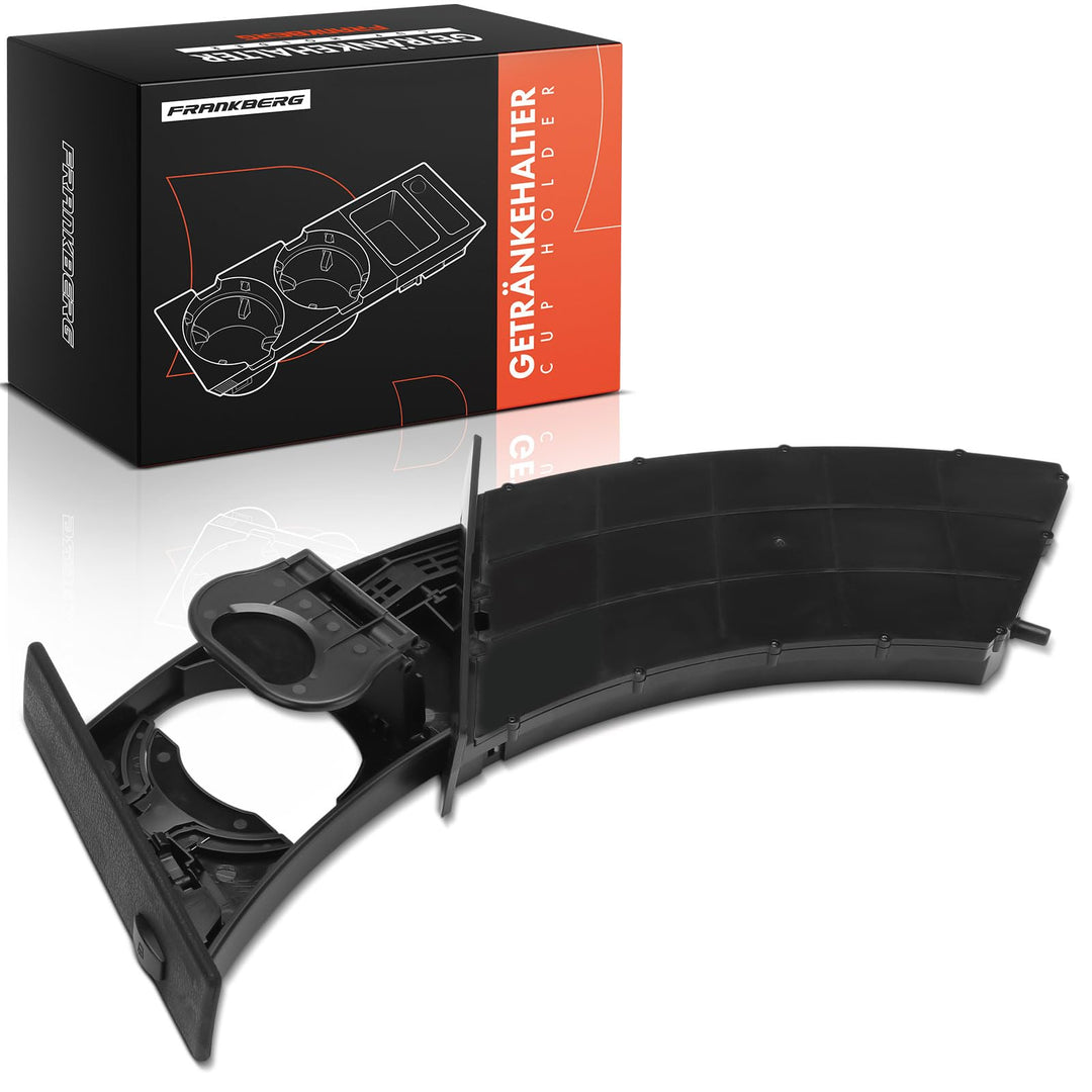 Frankberg Getränkehalter Cupholder Fahrerseitig Links für 5er E60 5er Touring E61 2001-2010 5145 9 1