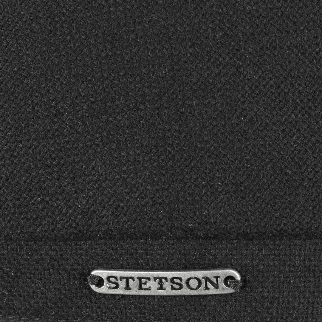 Stetson Brooklin Wool Cashmere Flatcap Herren - Made in EU - Mütze mit Futter aus Baumwolle - Unifar