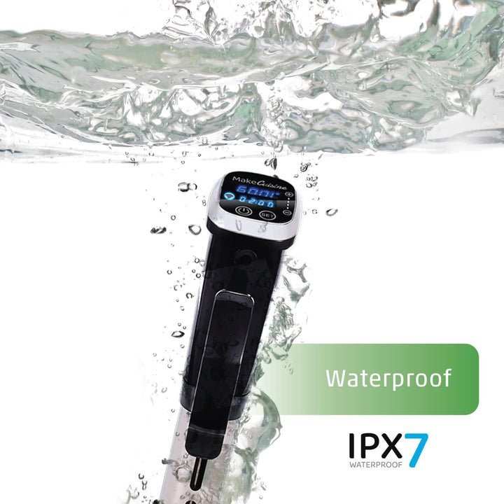 MakeCuisine - Roner Niedertemperatur- und Vakuumgaren - Roner sous vide - Wasserdicht - WIFI Verbind