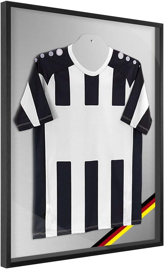 Bildershop-24 Objektrahmen Trikotrahmen Vario inkl. Bügel und Passepartout 60x90cm Schwarz (lackiert