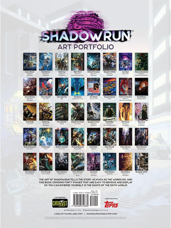 Shadowrun Art Porfolio
