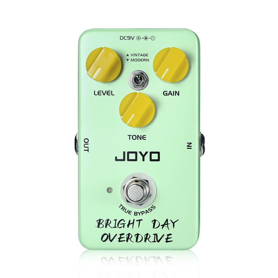 JOYO Blues Overdrive Gitarrenpedale, hohe Verstärkung, Overdrive von Vintage bis Modern, für E-Gitar