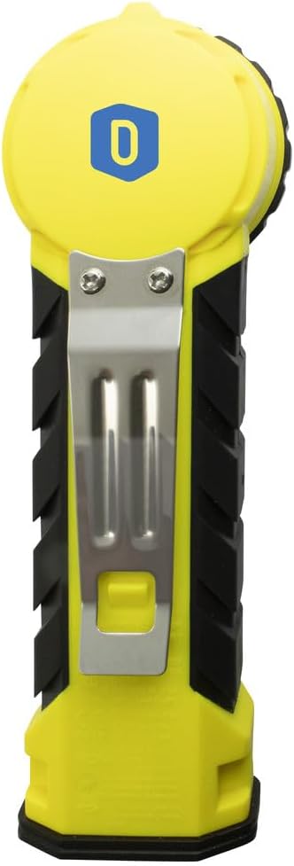 Dönges Handlampe HL 4AA WK ATEX (Knickkopflampe Winkellampe Ex-Lampe Gürtelclip EX-325 Waldbrand) Sc