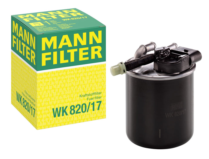 MANN-FILTER WK 820/17 Kraftstofffilter – Für PKW und Nutzfahrzeuge