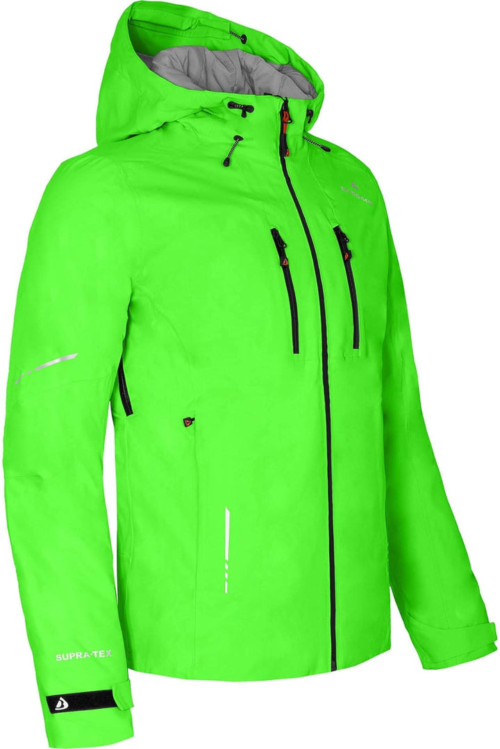 Bergson SKIEN THERMO | Herren Regenjacke, leicht wattiert, recycelt, 20000 mm Wassersäule - recycelt