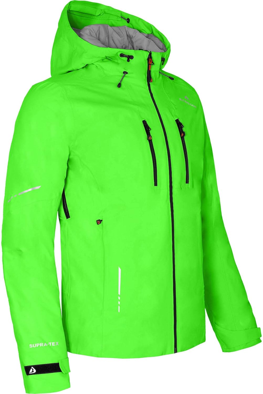 Bergson SKIEN THERMO | Herren Regenjacke, leicht wattiert, recycelt, 20000 mm Wassersäule - recycelt