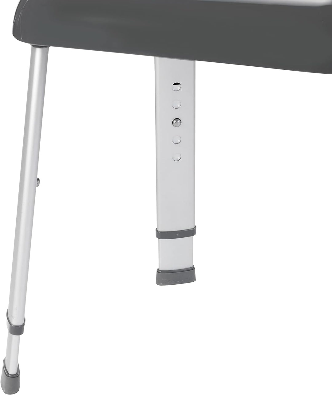 Allstar Badhocker mit Rückenlehne Secura Premium, Duschhocker, bis 130 kg Tragkraft