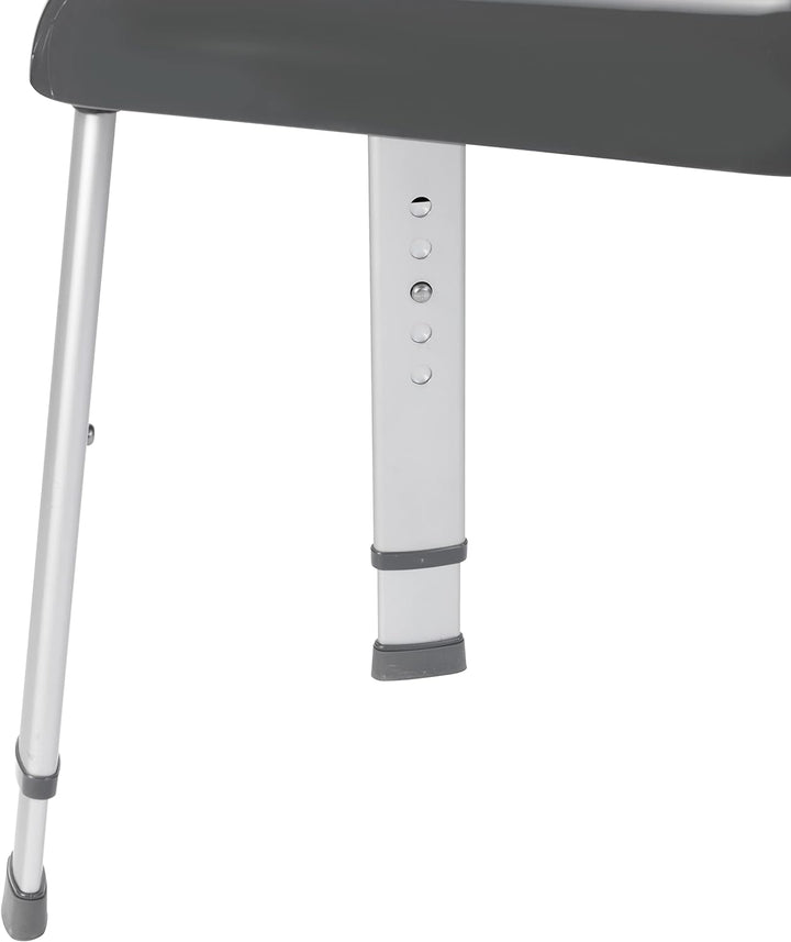 Allstar Badhocker mit Rückenlehne Secura Premium, Duschhocker, bis 130 kg Tragkraft