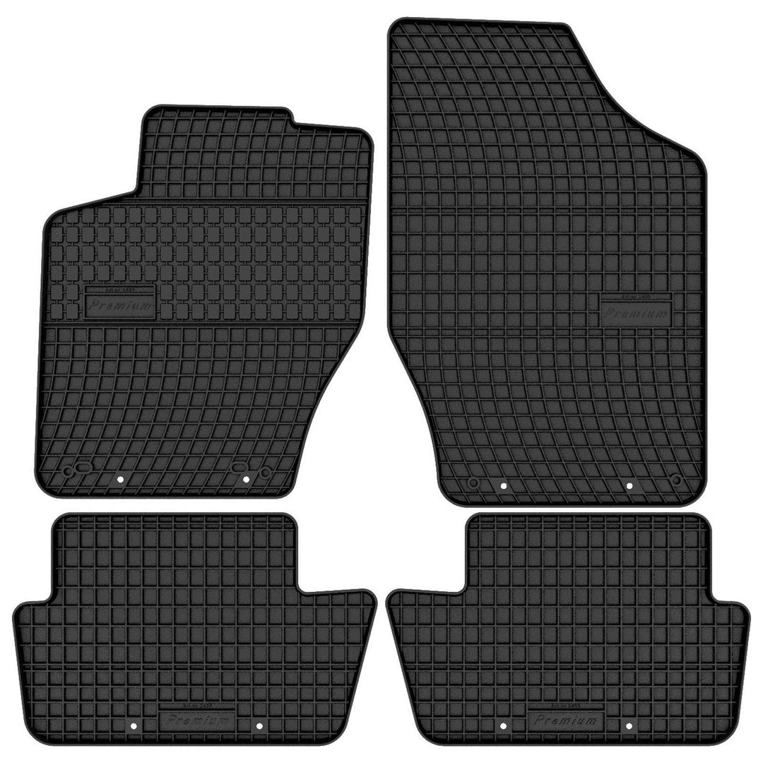 AGCPdirect 1409 Gummi Matten Fussmatten Set für Citroen C4 1 2004-2010
