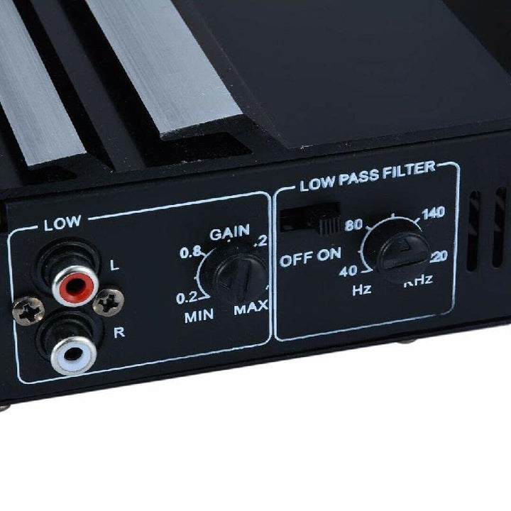 Riloer 3800 W Autoradio-Audio-Verstärker, 4 Ohm-Kanal-Verstärker, Super-Bass-Subwoofer, Stereo-Verst