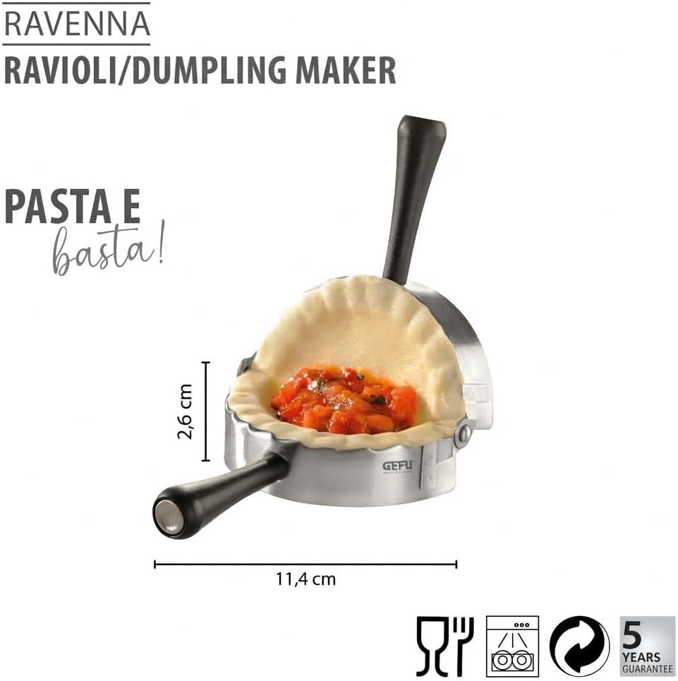 Gefu 28490 Ravioli/Maultaschen Former Ravenna, Rund