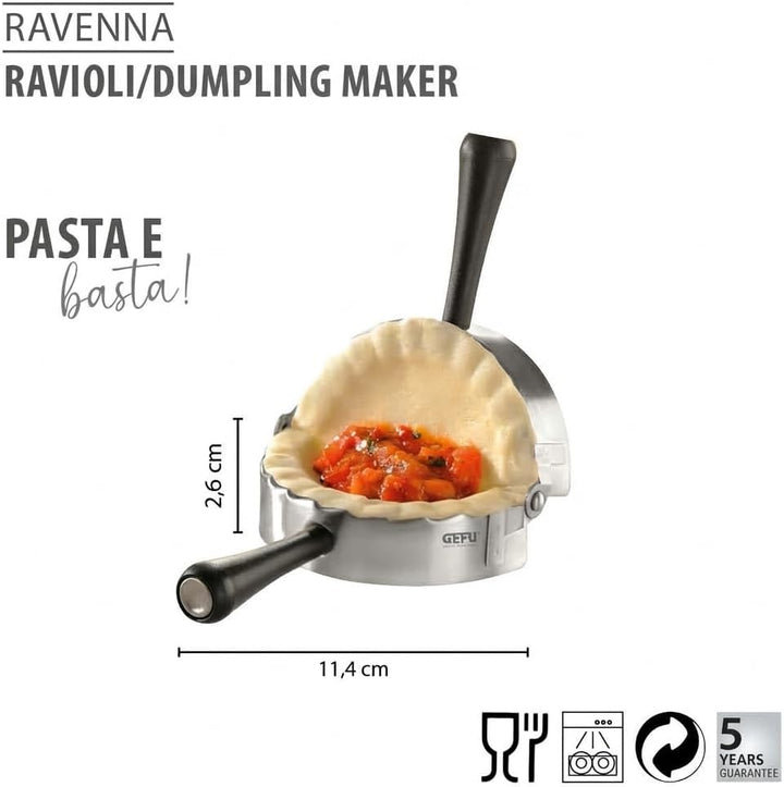 Gefu 28490 Ravioli/Maultaschen Former Ravenna, Rund