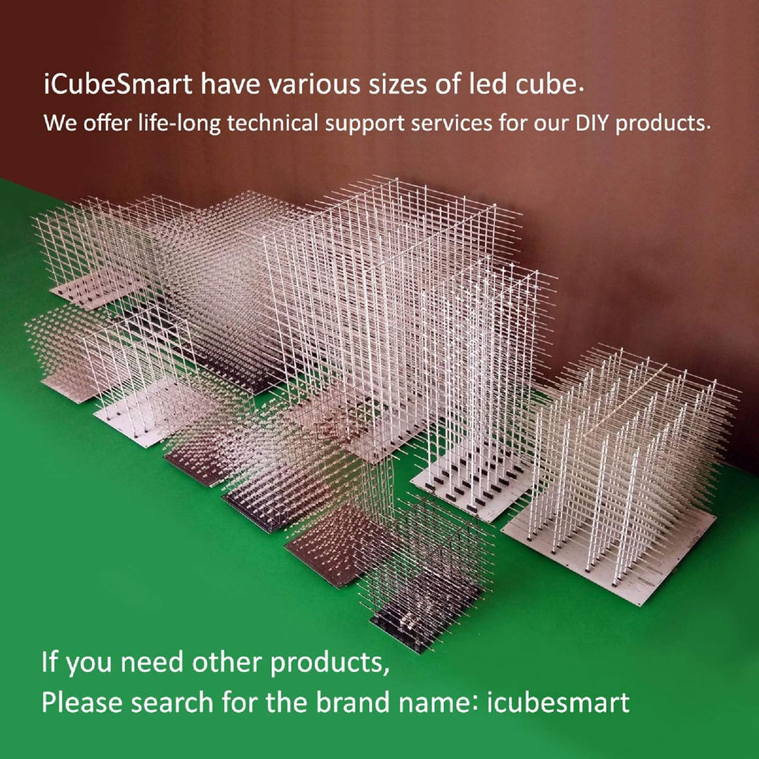 LED Licht Cube Kit 3D Led Cube 8x8x8 With Diy Kit Elektronische Kit für schulpädagogisches Labor