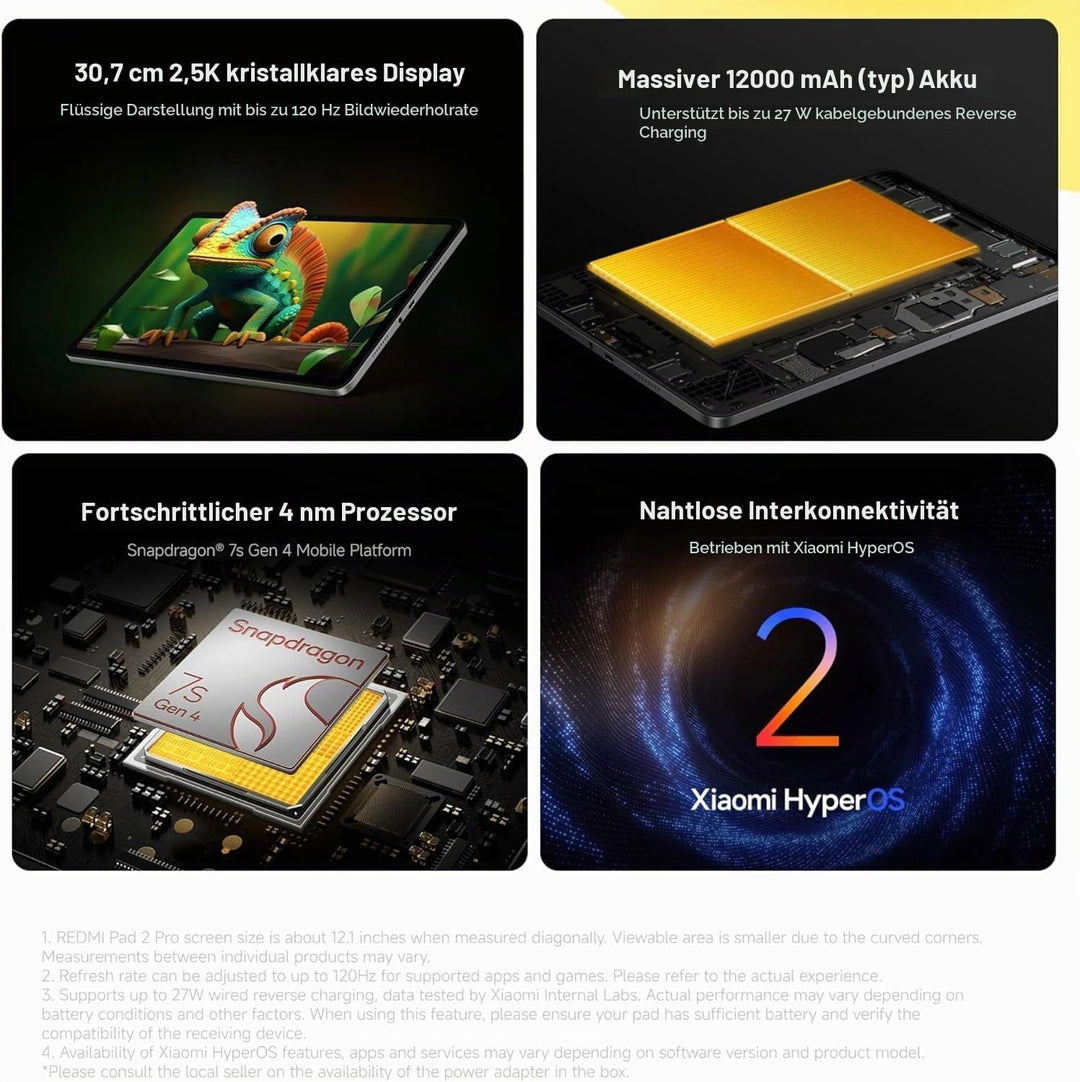 XIAOMI Redmi Pad 2 Pro Lavender Purple 8G RAM 256G ROM