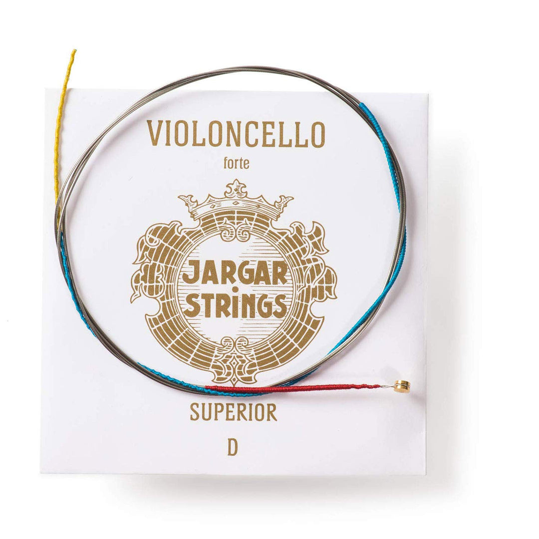 JARGAR Ce-DSF Cello Superior D-Saite, forte (1,02mm) für Cello Forte / Heavy Rot // Red, Forte / Hea
