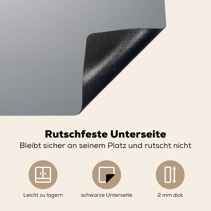 KitchenYeah© Herdabdeckplatte Einteilig Küche Ceranfeld Abdeckplatte | 78x78 cm - Cerankochfeld Abde