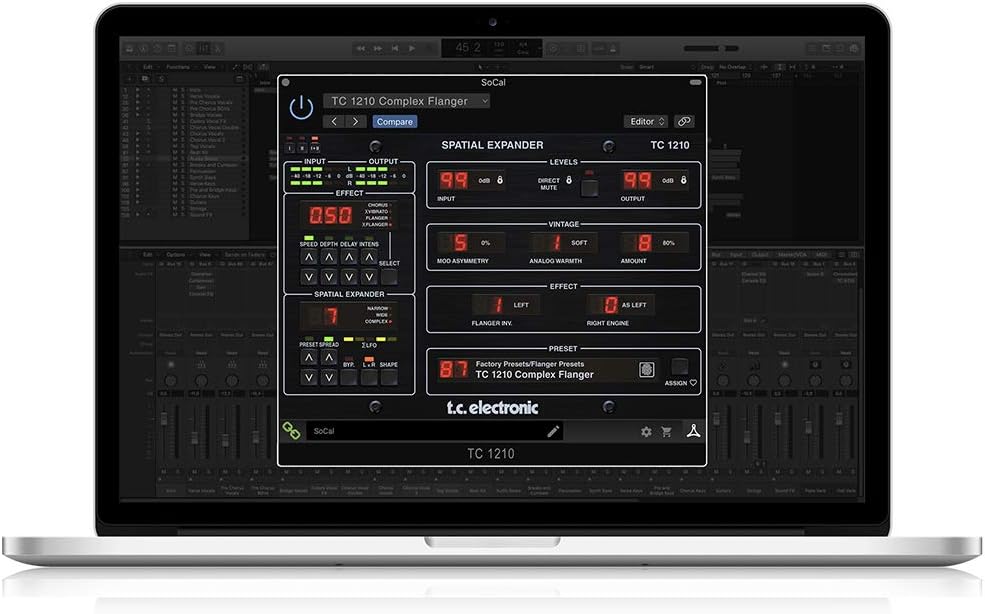 TC Electronic TC1210-DT Einzigartiges Spatial-Expander-Plug-in mit optionalem Hardware-Controller un