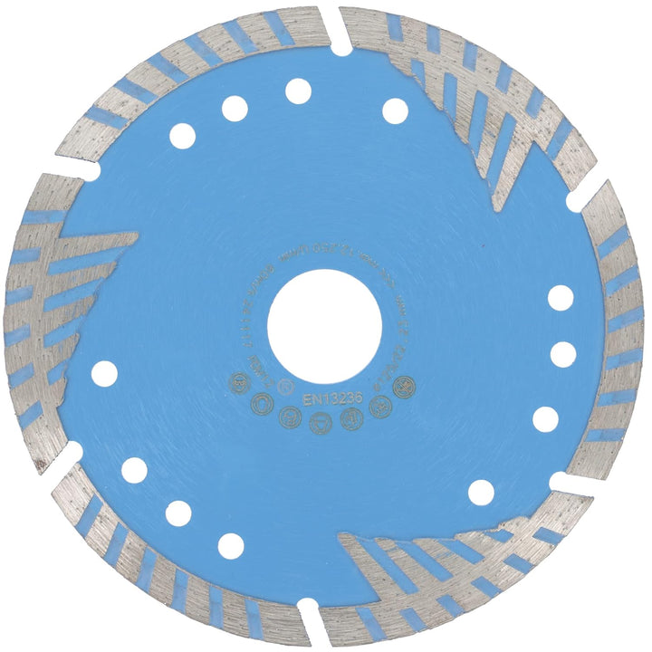 PRODIAMANT Diamant-Trennscheibe Pro Protect 125 mm x 22,2 mm mit Schutzsegmenten für Mauerwerk Beton