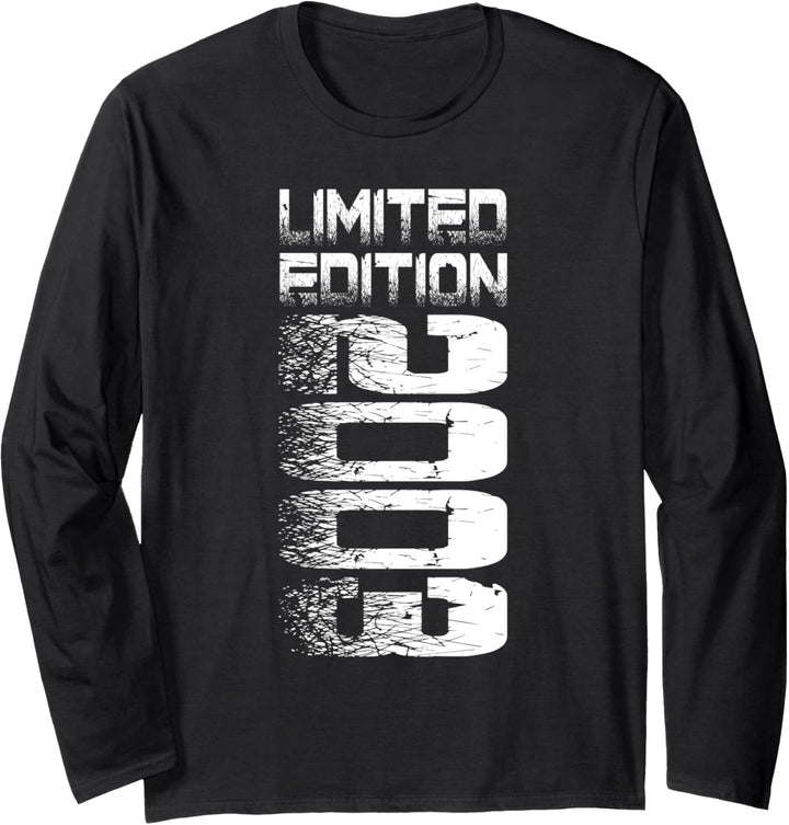 Limited Edition 2003 20 Jahre 20. Geburtstag Langarmshirt