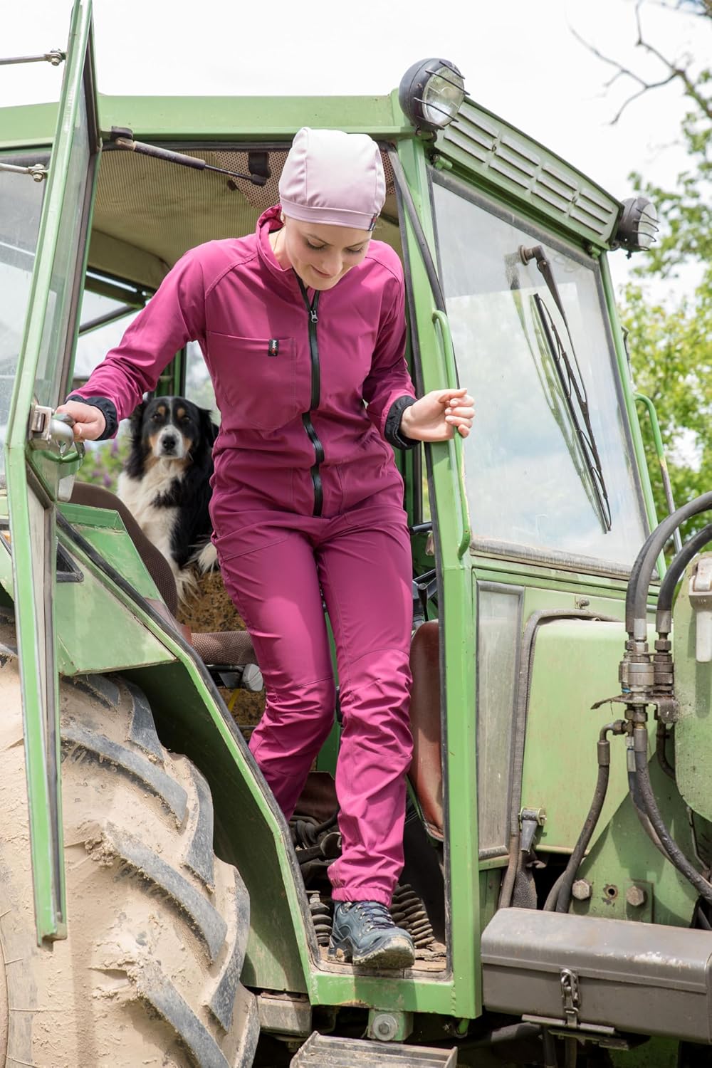hairtex Overall Damen | Arbeitsanzug | Schutzanzug | Schützt zuverlässig vor Stallgeruch | Wasserdic