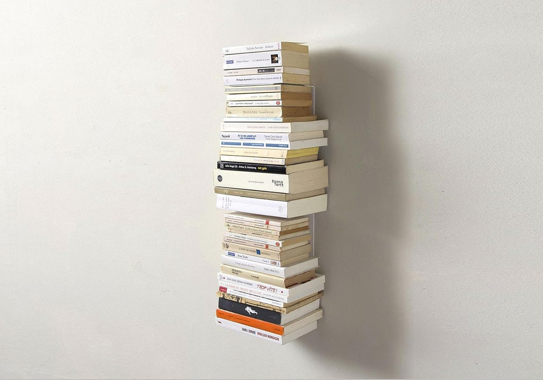 TEEbooks Bücherregal, Legierter Stahl, weiss, A l'unité Zeitgenössisch, Zeitgenössisch