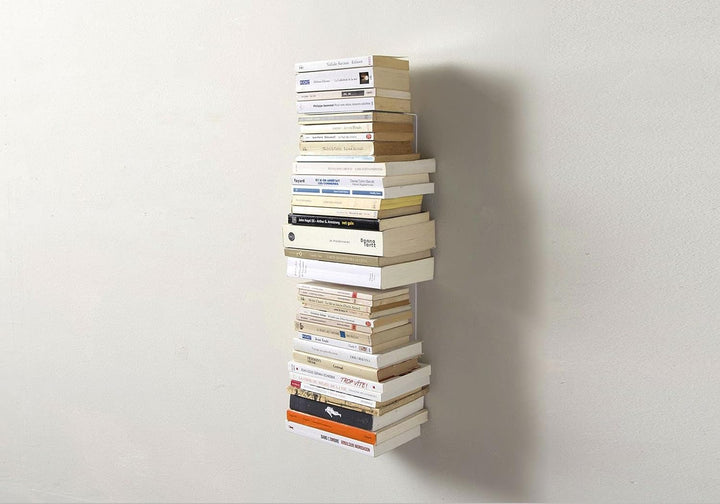 TEEbooks Bücherregal, Legierter Stahl, weiss, A l'unité Zeitgenössisch, Zeitgenössisch