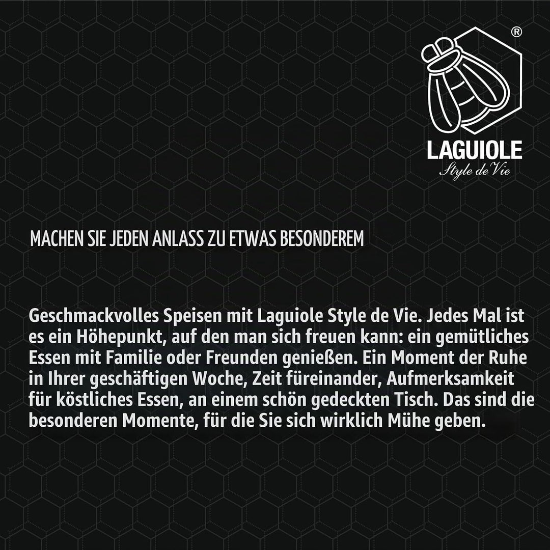 Laguiole Style de Vie Käsemesser Luxury Line, 3-teilig,