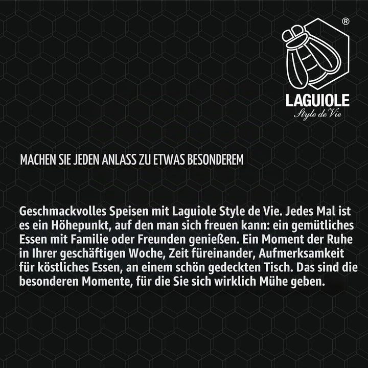 Laguiole Style de Vie Käsemesser Luxury Line, 3-teilig,