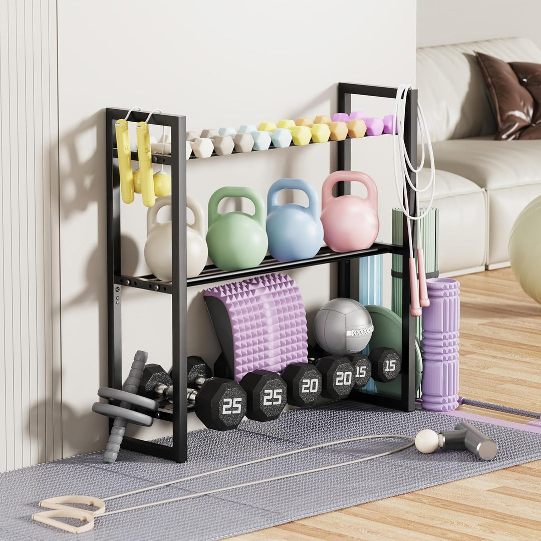 Hantelregal, Hantelständer Kurzhanteln für das Home Gym 3-stufiges, 3-stufiges