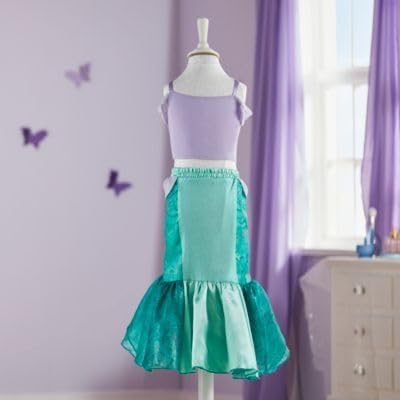Disney Store Official Ariel Costume for Kids, The Little Mermaid 5-6 Jahre, 5-6 Jahre