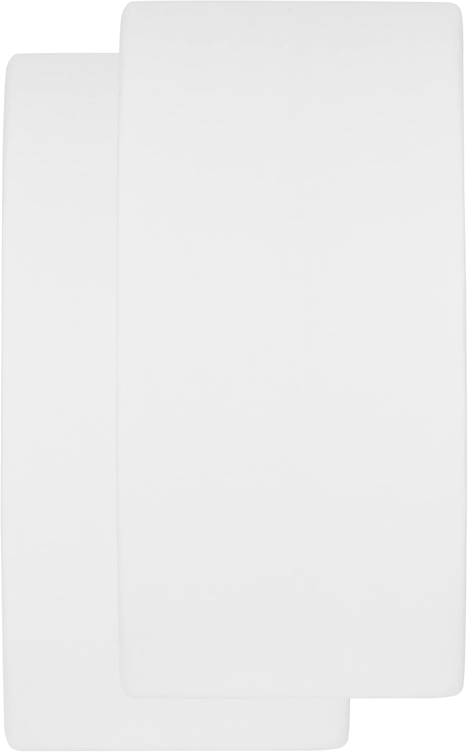 Meyco Baby Molton Stretch Spannbettlaken - 2er Pack - 50x90cm - wasserabsorbierender Matratzenschone