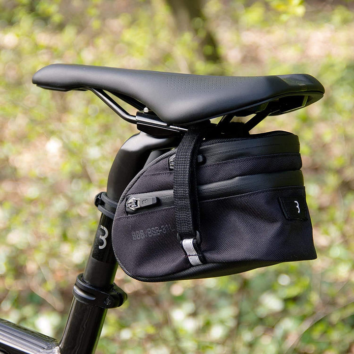 BBB Cycling Fahrrad satteltasche für universal bander fur einfache Montage auf Mountainbike Rennrad