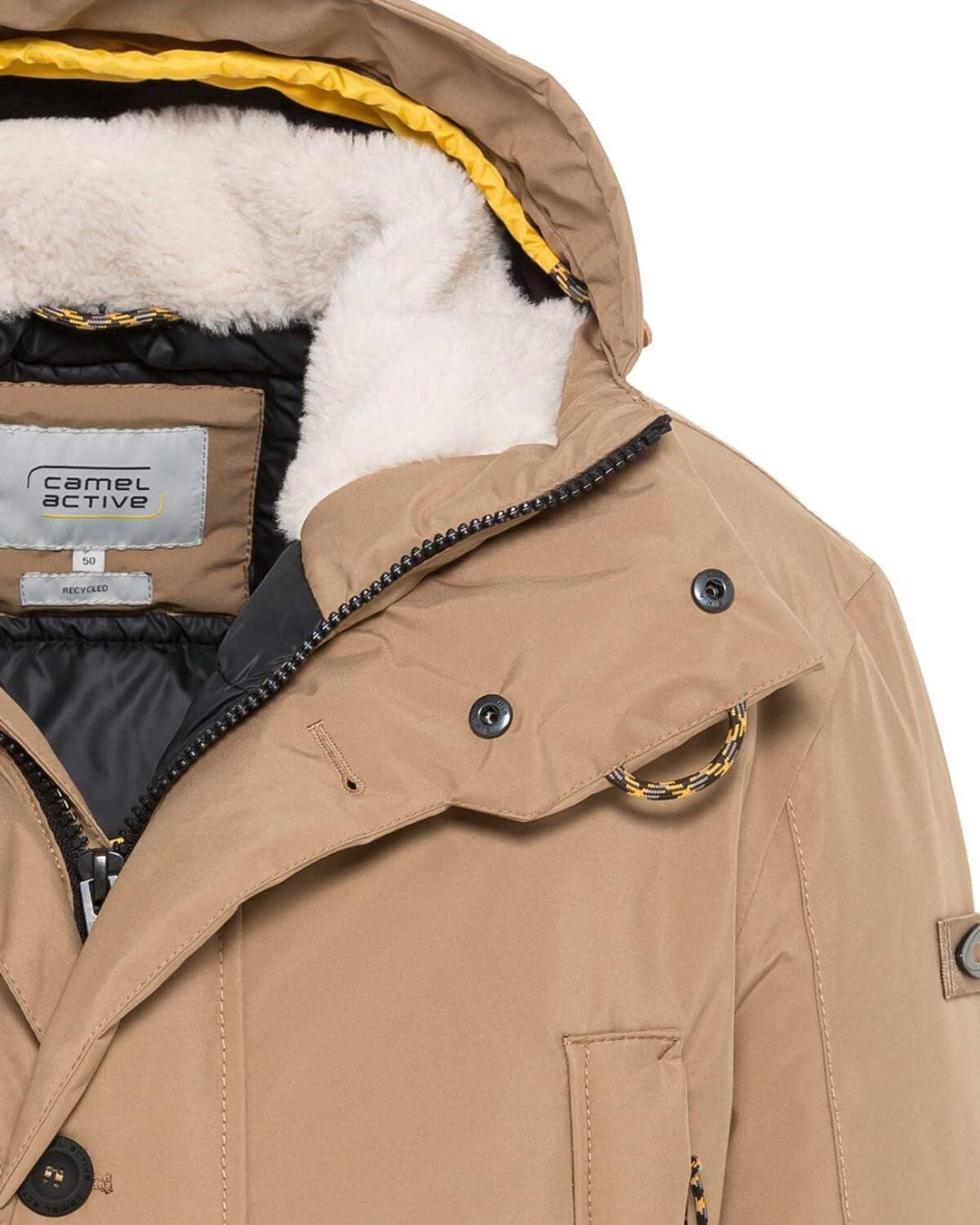 camel active Herren Jacket 30 Wood, 30 Wood