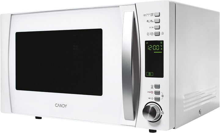 Candy Cmxg 25Dcw Mikrowelle mit Grill und Cook-in-App, 25 Liter, 40 automatische Programme, 1450 W,