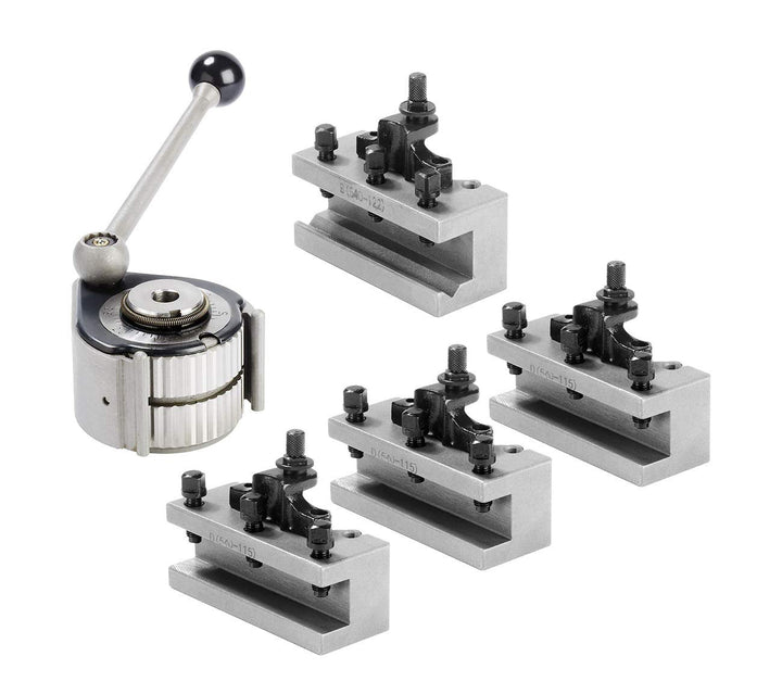 WABECO Schnellwechsel Stahlhalter Set Gr????e Aa (A0) System Multifix mit Bohrstahlhalter und Drehst