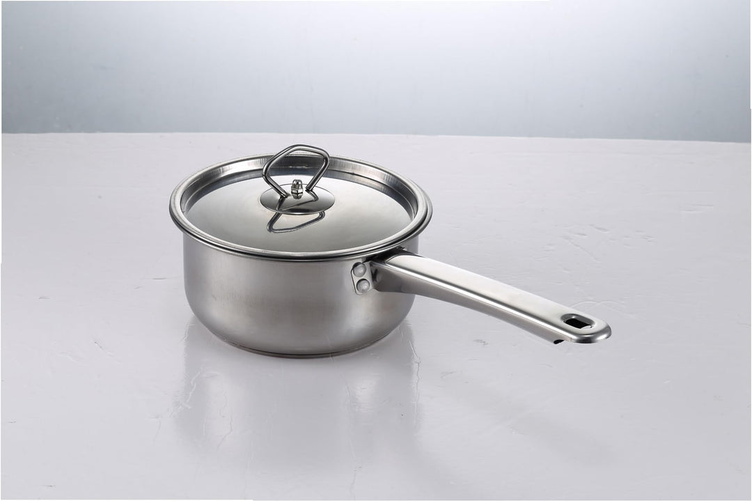Hunnycook Küchenutensilien Set-6 Stück, Küchenhelfer Set Edelstahl, Suppenkelle, Schaumlöffel, Pfann
