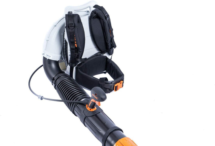 Stihl BR 700 rückentragbarer Profi-Laubbläser, mit längenverstellbarem Blasrohr und Einer max. Blask