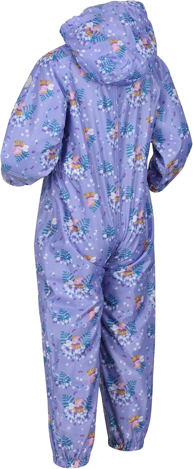 Regatta Unisex Baby Peppa Pobble Snowsuit 18 Monate Lilac Bloom, 18 Monate Lilac Bloom