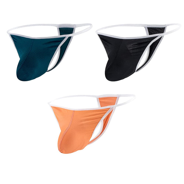 YAHWULAI Herren String, Niedrige Taille, Weich und Bequem, Leicht, Atmungsaktiv, Ohne Etikett XL 3*m