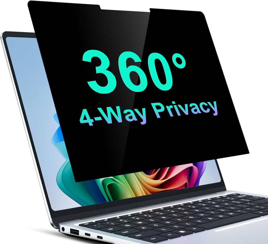 STARY 360° Sichtschutzfolie 13,5 Zoll Microsoft Surface Laptop 1/2/3/4/5, Selbstklebende Blendschutz