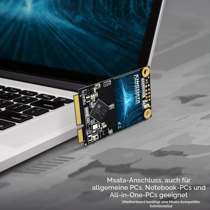 KINGDATA SSD Msata 512GB Internal Solid State Drive for Desktop Laptops SATA III 6 Gb/s 1TB 500GB 25
