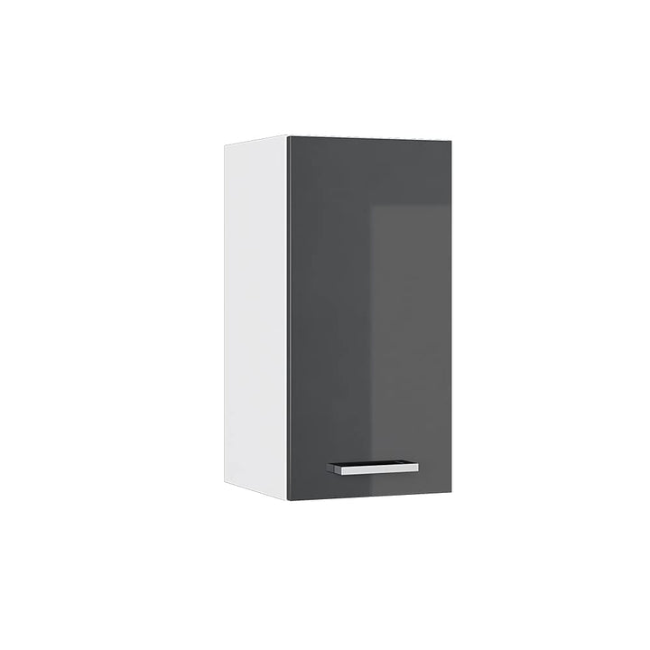 Vicco Hängeschrank R-Line, Anthrazit Hochglanz/Weiss, 30 cm Anthrazit Hochglanz Hängeschrank 30cm, A