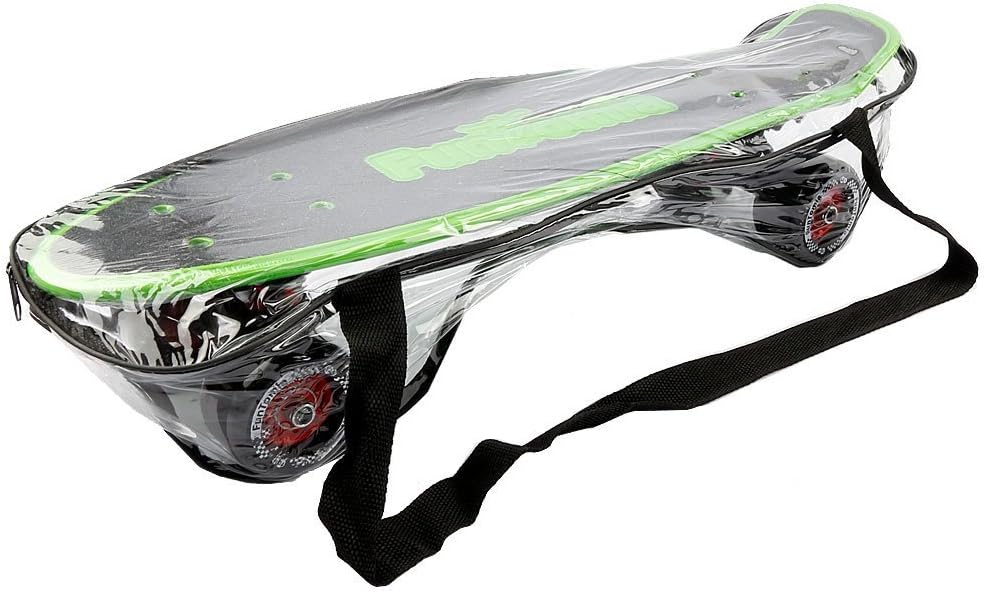 FunTomia Miniboard Cruiser Skateboard mit 70/65mm Big Wheel Rollen inkl. MACH1 Kugellager grün mit R