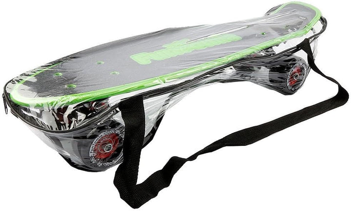 FunTomia Miniboard Cruiser Skateboard mit 70/65mm Big Wheel Rollen inkl. MACH1 Kugellager grün mit R