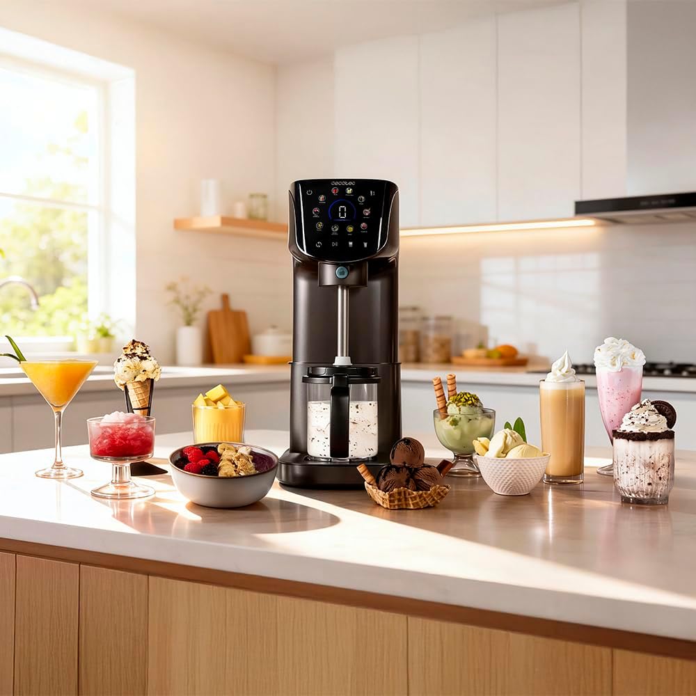 Cecotec Eisbecher Gelatec GelaCups, 3er Set Behälter mit Deckel, 700 ml pro Becher, BPA-frei, hygien