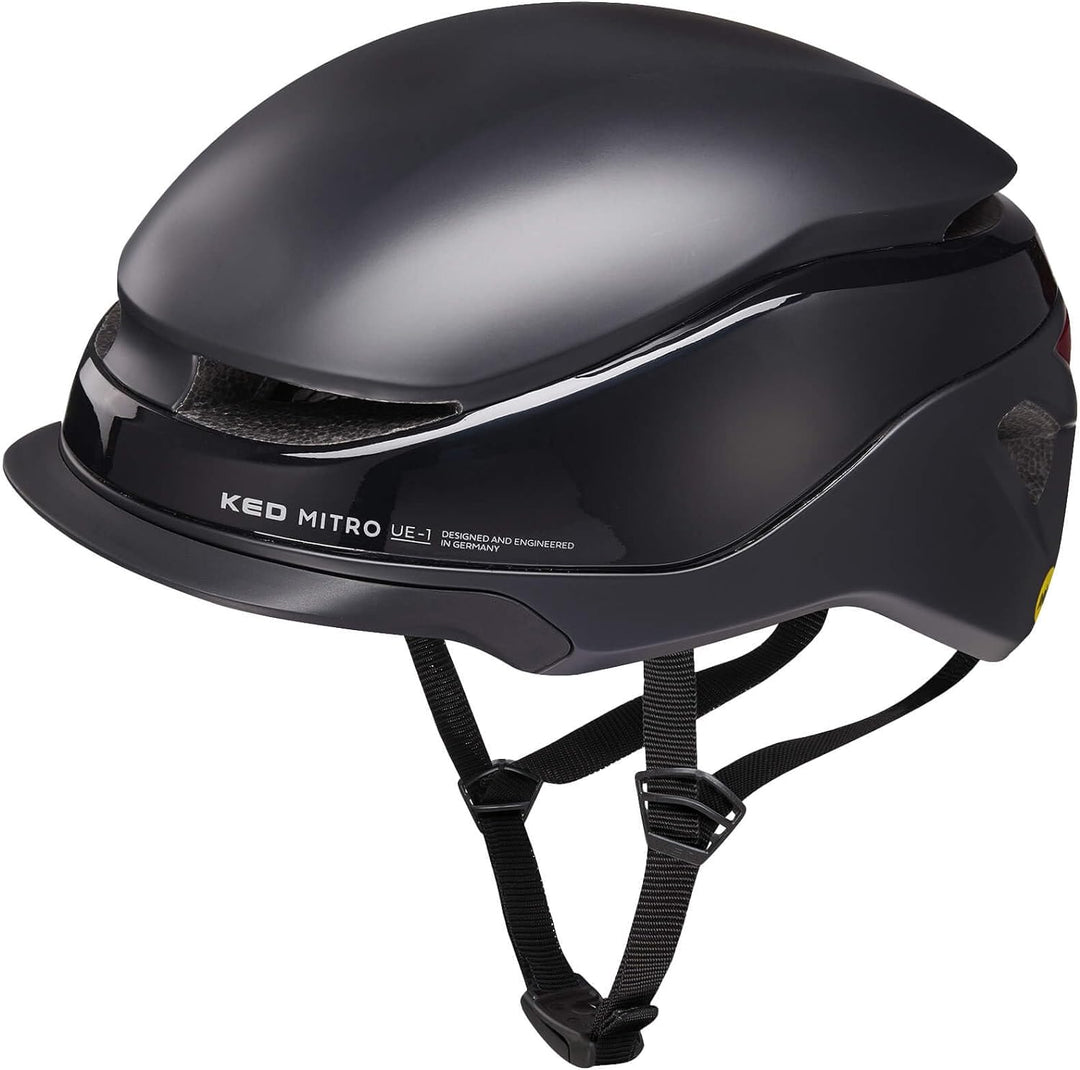 KED Mitro UE-1 Fahrradhelm Schwarz L (58-61cm), Schwarz L (58-61cm)
