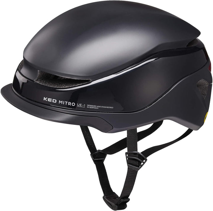 KED Mitro UE-1 Fahrradhelm Schwarz L (58-61cm), Schwarz L (58-61cm)