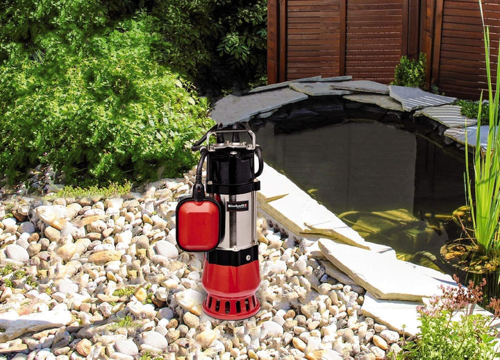 Einhell Schmutzwasserpumpe GC-DP 5010 G (500 Watt, 12.000 ltr./Std, max. Förderhöhe 8 m, Anschluss 4