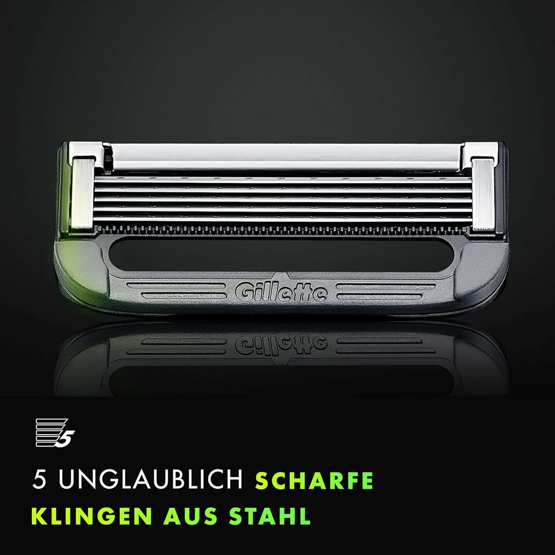 Gillette Labs mit Reinigungs-Element, Razer Limited Edition Rasierer und Reise-Etui für unterwegs, 1